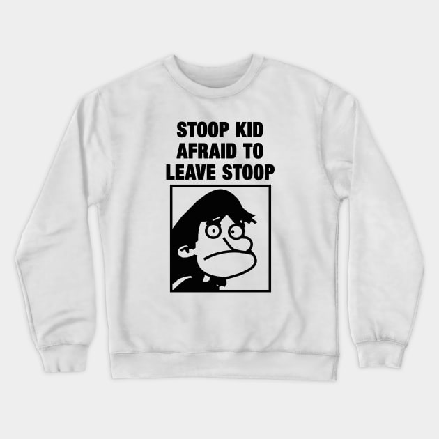 Stoop Kid Afraid To Leave Stoop - Hey Arnold, Nickelodeon, The Splat Crewneck Sweatshirt by 90sBlock